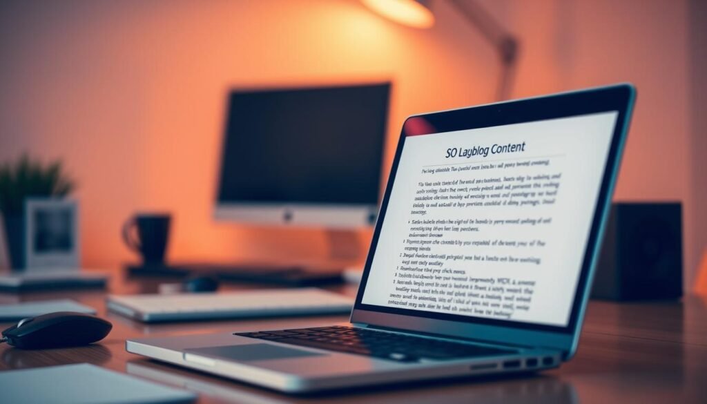 SEO optimized blog content
