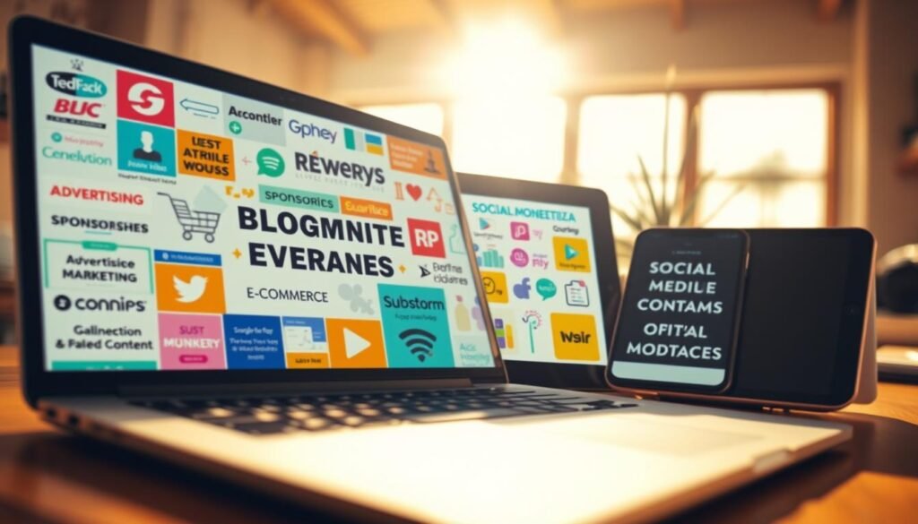 diverse blog revenue streams