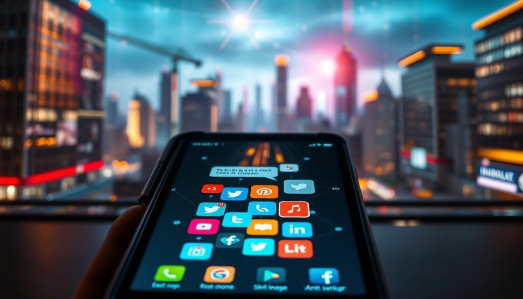 social media and SMS integration
