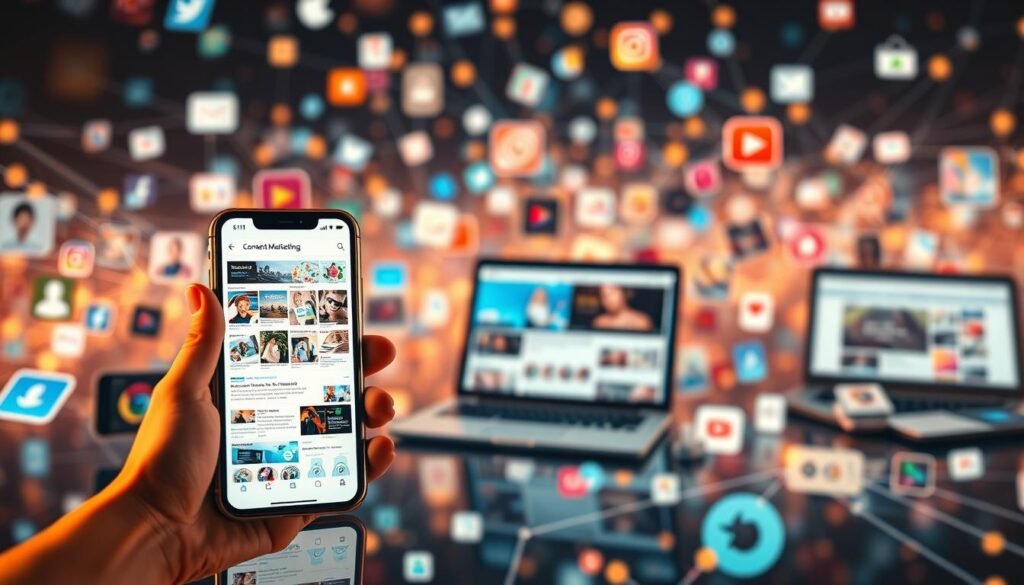 social media content marketing strategies