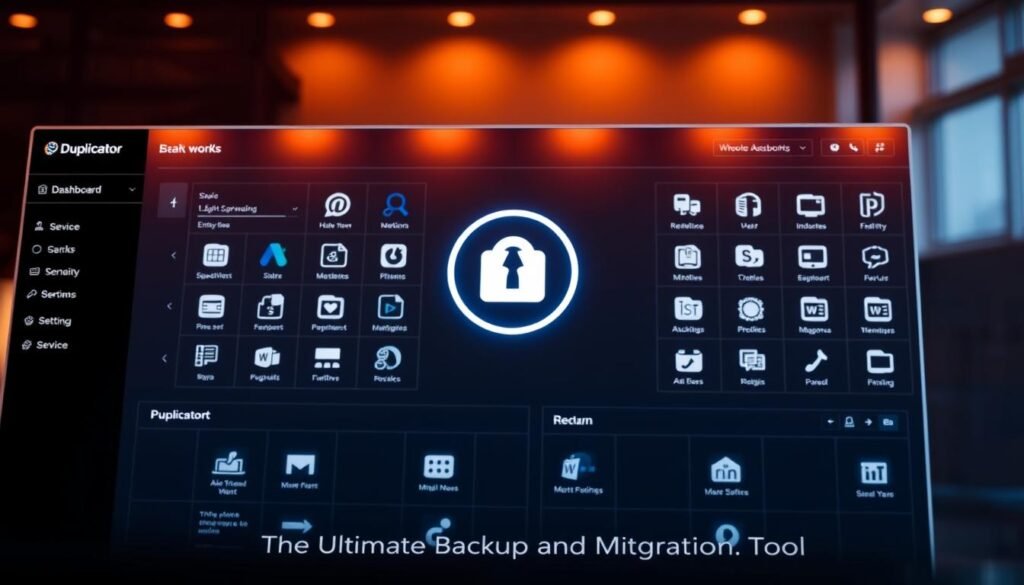 website backup security